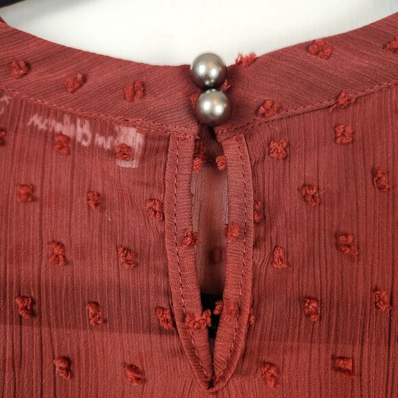 🌼Sam Edelman Womens Size XS Sweater Top Sheer Sleeves (size tag missing) 🌼 - Picture 8 of 14